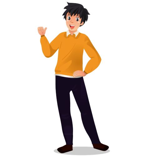 Image Of A Cartoon Of A Man Device mark 4313148 Trademark