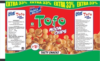 Tofo Moon Chips Device mark 4315621 Trademark