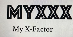 Myxxx (my X-factor) Device mark 4317106 Trademark