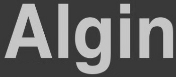 Algin (with Device) Device mark 4318263 Trademark
