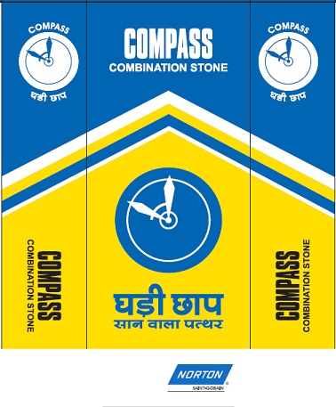 Compass, Combination Stone With Ghadi Chap Device mark 4322454 Trademark