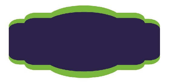 Device Of Blue Stripe With Green Border Device mark 4323836 Trademark