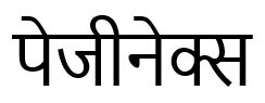 Pagenax In Hindi Device mark 4328040 Trademark