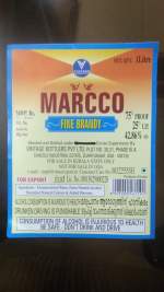 Marcco Fine Brandy (label) Device mark 4330044 Trademark