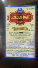 Golden Dale Vsop Brandy (label) Device mark 4330100 Trademark