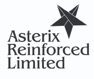 Asterix Reinforced Limited (label) Device mark 4337378 Trademark