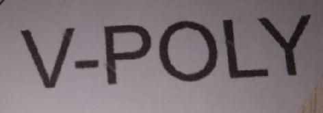 V-poly (label) Device mark 4334344 Trademark