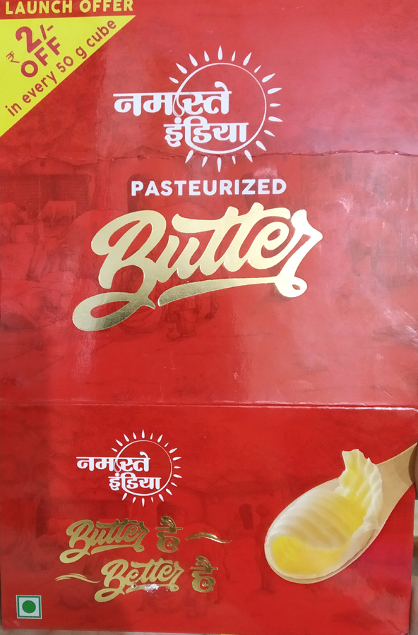 Namaste India Pasteurized Butter Device mark 4340311 Trademark