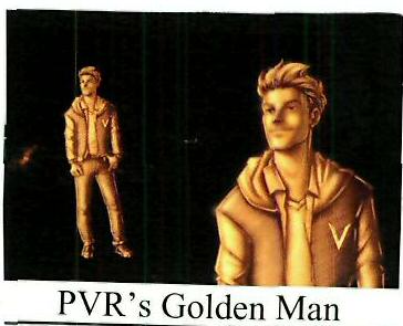 Pvr's Golden Man Device mark 4341999 Trademark