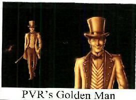 Pvr's Golden Man Device mark 4342007 Trademark