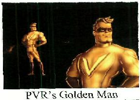Pvr's Golden Man Device mark 4342012 Trademark