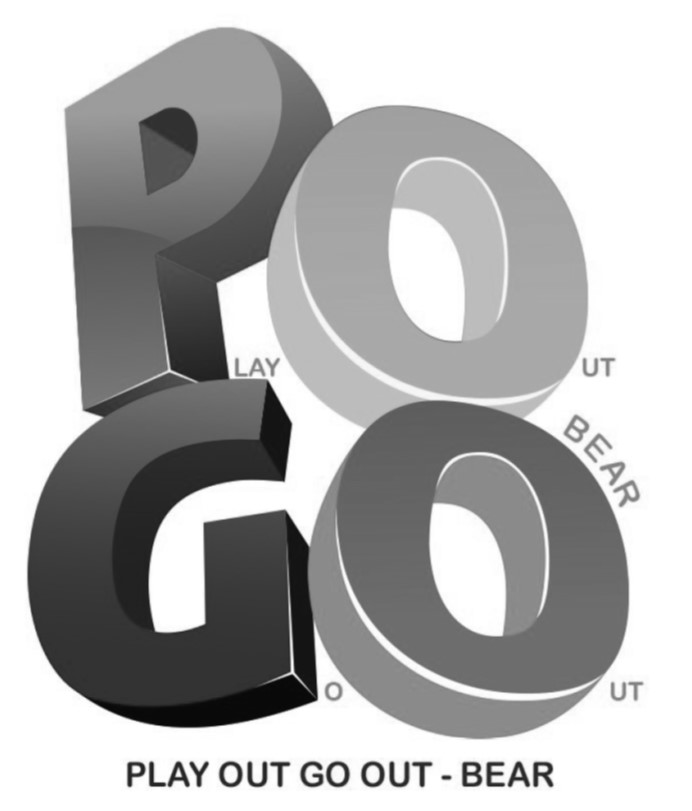 Play Out Go Out – Bear Device mark 4347534 Trademark