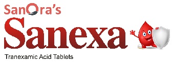 Sanora's Sanexa; Tranexamic Acid Tablets Device mark 4348457 Trademark