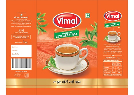 Vimal Premium Ctc Leaf Tea Device mark 4352164 Trademark