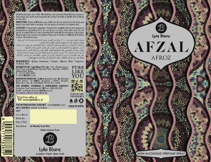 Afzal Afroz (packaging) Device mark 4353319 Trademark