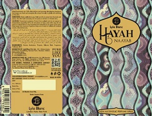 Hayah Naayab ( Packaging) Device mark 4353323 Trademark