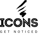 Icons - Get Noticed (with Device) Device mark 4357704 Trademark