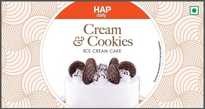 Hap Daily Cream & Cookies Device mark 4361727 Trademark