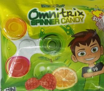 Omnitrix Spinner Candy Device mark 4368803 Trademark