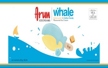 Arun Icecreams Whale Device mark 4366058 Trademark
