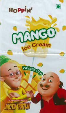 Hoppin Mango Ice Cream Whistle Pop Device mark 4367058 Trademark