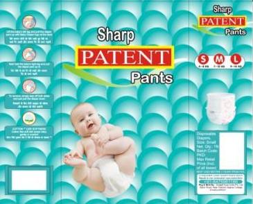 Sharp Patent Pants With Device Device mark 4374710 Trademark