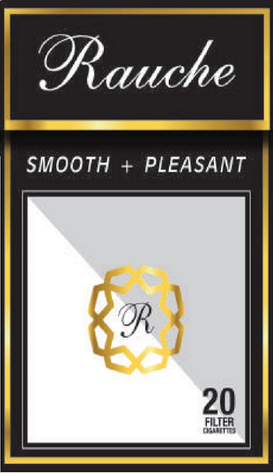 Rauche Smooth + Pleasant (packing) With Device Of R Device mark 4380133 Trademark