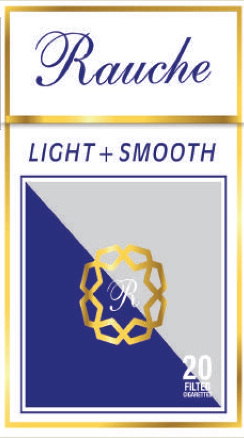Rauche - Light + Smooth (packing) Device mark 4380134 Trademark