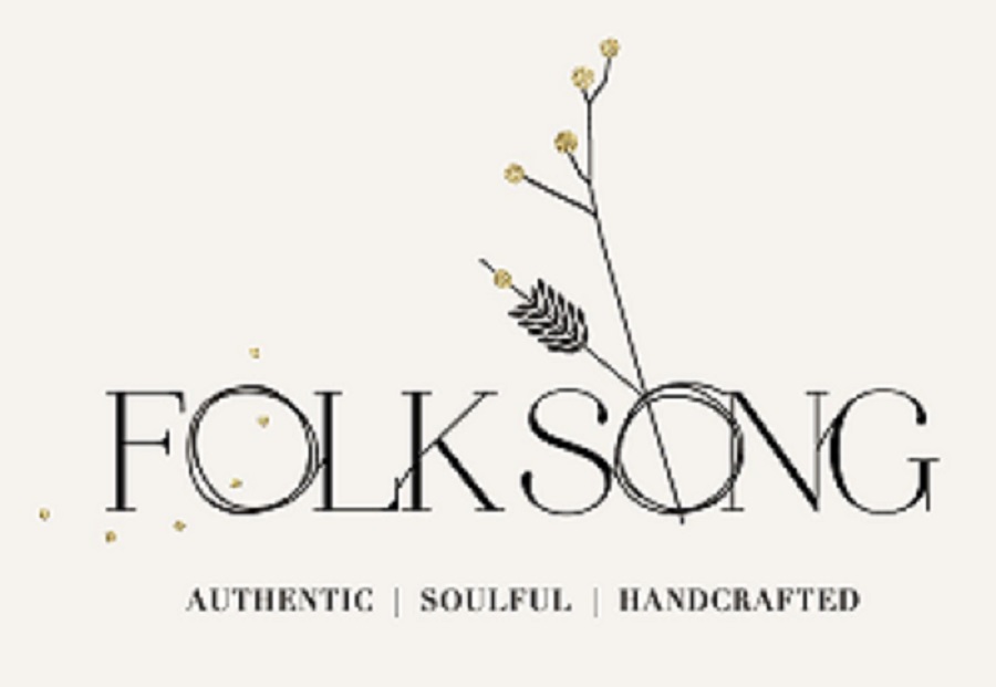 Folksong ( Logo) With Flower Device Device mark 4384638 Trademark