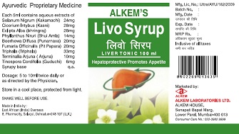Livo Syrup Device mark 4383139 Trademark