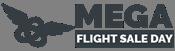 Mega Flight Sale Day With Wings Logo Device mark 4387876 Trademark
