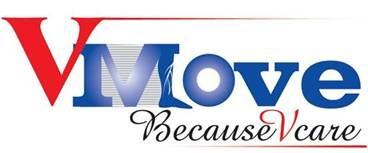 Vmove Because Vcare Logo Device mark 4396018 Trademark