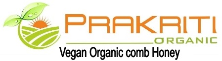 Vegan Organic Comb Honey With Device Of Prakriti Organic Device mark 4396775 Trademark