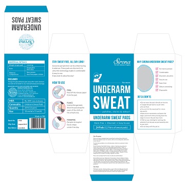 Underarm Sweat Device mark 4397297 Trademark
