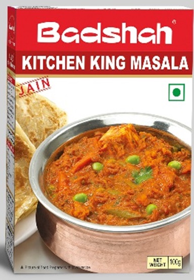 Badshah Kitchen King Masala (jain) Device mark 4395378 Trademark