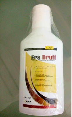 Eradruff (label) Device mark 4420230 Trademark