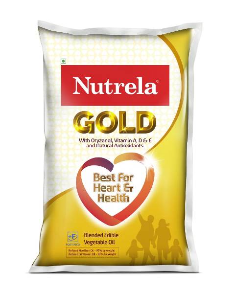 Nutrela Gold Device mark 4422400 Trademark
