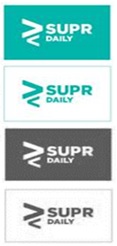 Supr Daily (device) Device mark 4426642 Trademark