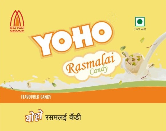 Yoho- Rasmalai Candy Device mark 4441962 Trademark