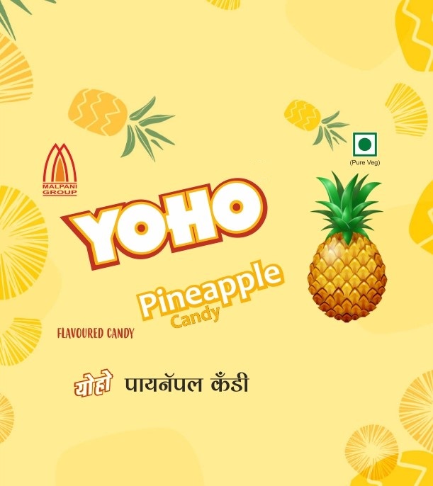 Yoho- Pineapple Candy Device mark 4441964 Trademark