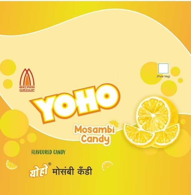 Yoho- Mosambi Candy Device mark 4441965 Trademark