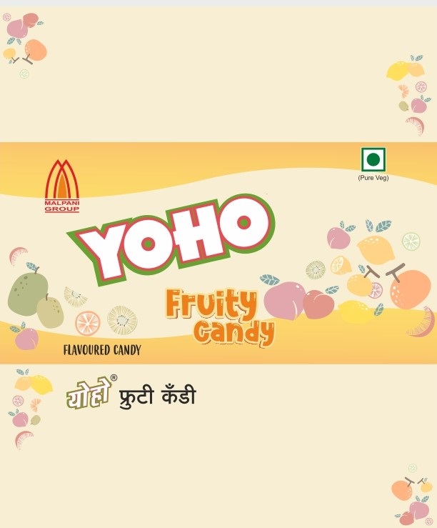 Yoho- Fruity Candy Device mark 4441974 Trademark