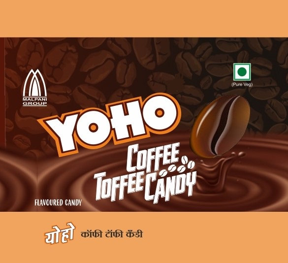 Yoho- Coffee Toffee Candy Device mark 4441976 Trademark