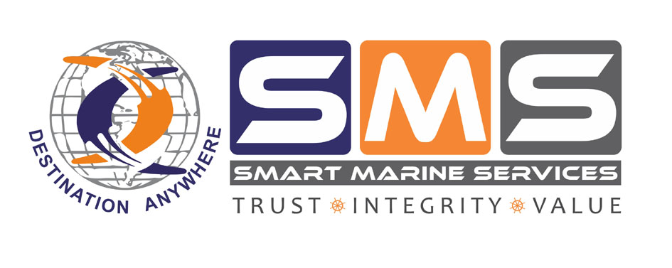Sms Smart Marine Services With Logo Device mark 4434414 Trademark