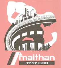 Maithan Tmt 600 (device Of Bend Man) Device mark 4434666 Trademark
