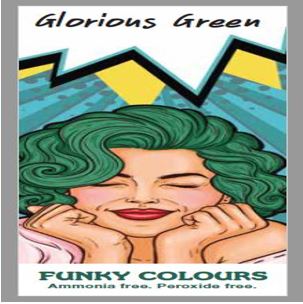 Glorious Green- Funky Colours Device mark 4435396 Trademark