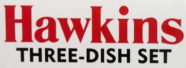 Hawkins Three-dish Set Device mark 4454502 Trademark