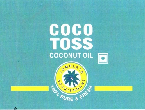 Cocotoss Coconut Oil (label) Device mark 4456481 Trademark