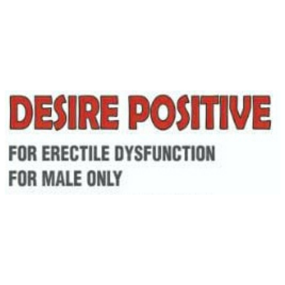 Desire Positive For Erectile Dysfunction For Male Only Device mark 4460572 Trademark