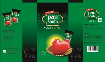 Pelican Pan Shahi- Pan Ka Shahi Maza With Devices And Other Matters Device mark 4457775 Trademark